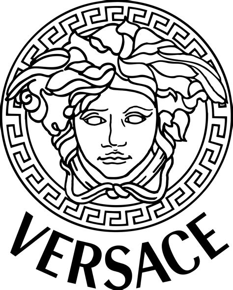 versace logo ai|Versace logo free.